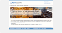 Desktop Screenshot of fishersupplychain.com